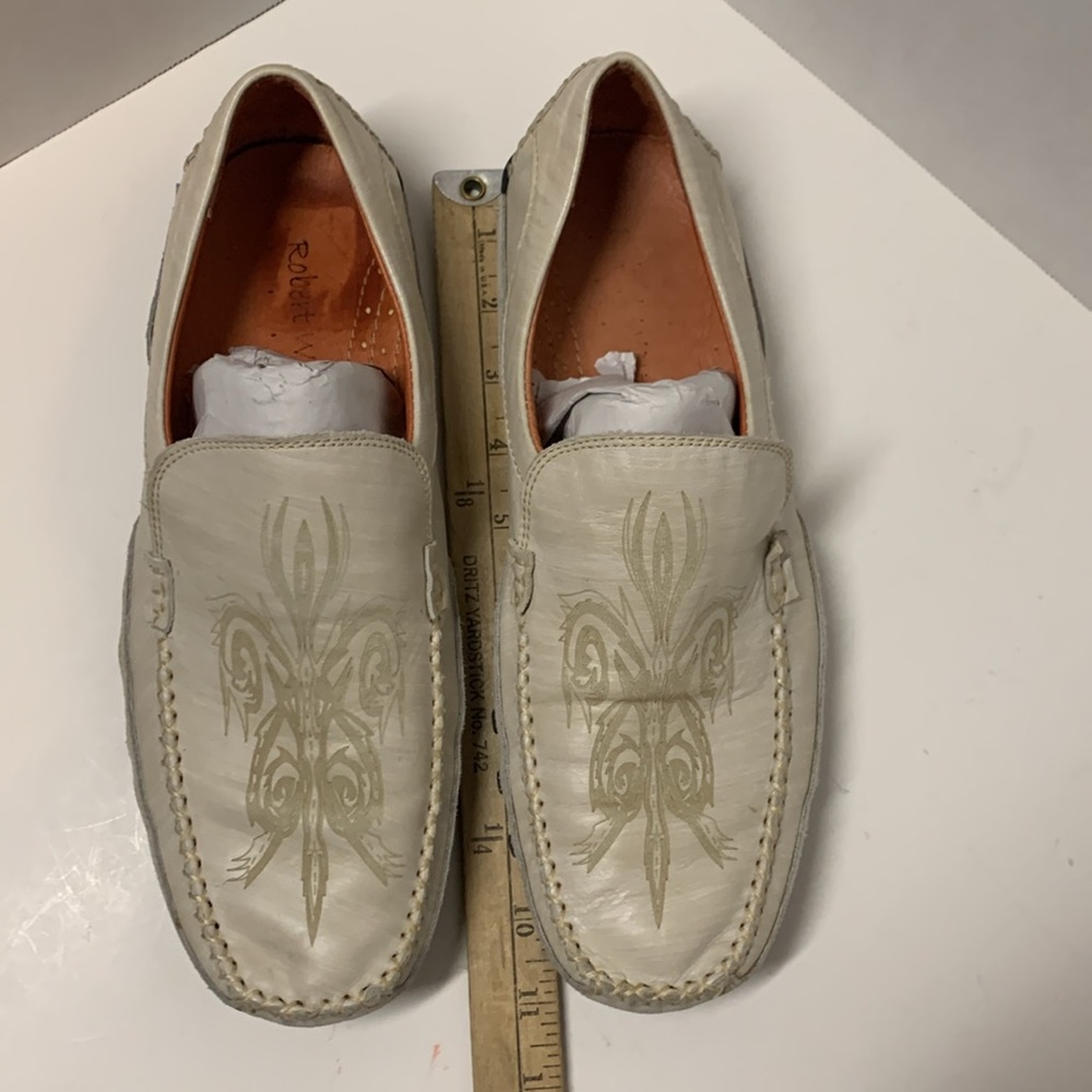 Robert Wayne Men’s leather loafers/slip-on size 11 Shoes - Picture 9 of 9
